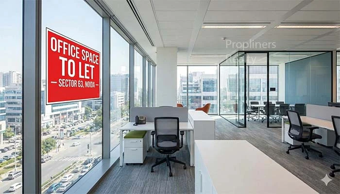 office space on rent in sector 63 noida